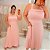 Vestido Alça Bordado Alexa Rosa Plus Size - Imagem 3