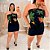 Cropped Lenço Julieta Preto Coqueiro Plus Size - Imagem 3