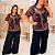 Blusa Tule Estampada Plus Size - Imagem 2