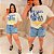 Cropped Drika Estampa Bicicleta Plus Size - Imagem 2