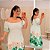 Vestido Grazi Estampado Verde Plus Size - Imagem 1