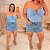 Cropped Aro Bia Azul Plus Size - Imagem 2