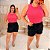 Regata Ribana Lisa Laura Rosa Plus Size - Imagem 2