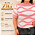 Blusa Zig Listra Azul BB Plus Size - Imagem 3