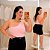 Blusa Nula Viviane Rosa BB Plus Size - Imagem 1