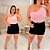 Blusa Nula Viviane Rosa BB Plus Size - Imagem 2