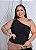 Blusa Nula Viviane Preto Plus Size - Imagem 3