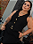 Blusa Colete Elisa Preta Plus Size - Imagem 3