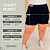 Short Cargo Muniz Preto Plus Size - Imagem 4