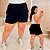 Short Cargo Muniz Preto Plus Size - Imagem 1