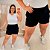 Short Cargo Muniz Preto Plus Size - Imagem 2