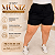 Short Cargo Muniz Preto Plus Size - Imagem 3