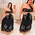 Vestido Adriana Multi Formas Preto Estampado Plus Size - Imagem 2