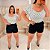 Cropped Poá Manga Branca Plus Size - Imagem 2
