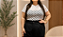 Blusa Tule Branca Poá Plus Size - Imagem 3