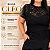 Blusa Renda Cléo Preta Plus Size - Imagem 4