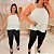 Blusa Alcinha Babado Zaya Off Plus Size - Imagem 2