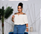 Blusa Ciganinha Aro Deise Off Plus Size - Imagem 3
