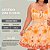 Vestido Curto Jeni Floral Rosa Plus Size - Imagem 4
