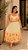 Vestido Vicky Floral Amarelo Plus Size - Imagem 1