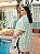 Conjunto Kimono Listra Fabi Verde Plus Size - Imagem 4