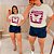 T shirt Cloe Borboleta Branca Listra Plus Size - Imagem 2