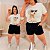 T shirt Happy Dog Branca Plus Size - Imagem 2