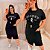 T shirt Mk 1928 Preta Plus Size - Imagem 2