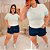 T Shirt AD Estampa Verde Candy Plus Size - Imagem 2