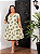Vestido Visco Estampado Verde Plus Size - Imagem 3