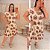 Vestido Visco Estampado Vermelho Plus Size - Imagem 2