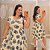 Vestido Visco Estampado Azul Plus Size - Imagem 1