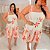 Vestido Lily Estampado Rosa Plus Size - Imagem 2