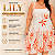 Vestido Lily Estampado Verde Plus Size - Imagem 3