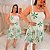 Vestido Lily Estampado Verde Plus Size - Imagem 2