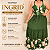 Vestido Ingrid Verde Floral Plus Size - Imagem 3