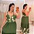 Vestido Ingrid Verde Floral Plus Size - Imagem 1