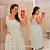Vestido Longo Joana Branco Poá Plus Size - Imagem 1