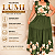 Vestido Lumi Azul Floral Plus Size - Imagem 3