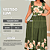 Vestido Lumi Verde Floral Plus Size - Imagem 4