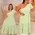 Vestido Nula Babado Marília Verde Plus Size - Imagem 2