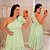 Vestido Nula Babado Marília Verde Plus Size - Imagem 1