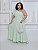 Vestido Nula Babado Marília Verde Plus Size - Imagem 1