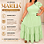 Vestido Nula Babado Marilía Azul Plus Size - Imagem 4