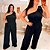 Macacão Nula Elis Preto Plus Size - Imagem 2