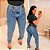 Calça Jeans Cl 3 Botões Natália Plus Size - Imagem 1