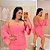 Macaquinho Delicata Rosa Plus Size - Imagem 1
