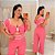 Conjunto Tulipa Rosa Plus Size - Imagem 1