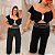 Conjunto Tulipa Preto Plus Size - Imagem 2
