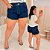 Short Jeans FF Cristina Escuro Plus Size - Imagem 1